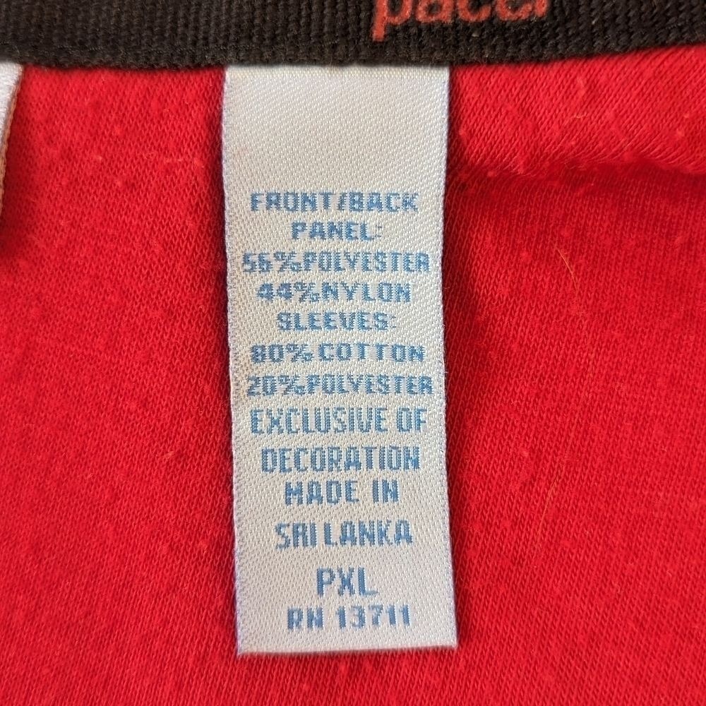 VTG Pacer Karen Scott Women's Zip Jacket Size XL Petite Red Black Pockets - Picture 11 of 11